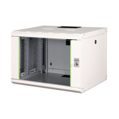 Digitus Szafa sieciowa wisząca Unique 19" 7U rack 600x450, drzwi szyba, szary, niedzielona, złożona, 100kg