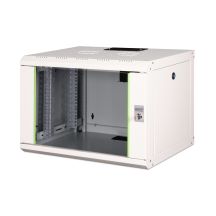 Digitus Szafa sieciowa wisząca Unique 19" 7U rack 600x450, drzwi szyba, szary, niedzielona, złożona, 100kg
