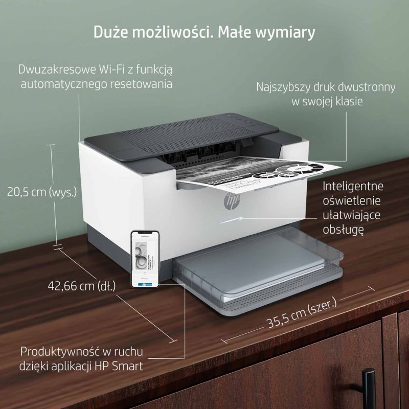 14. Drukarka laserowa HP LaserJet M209dw