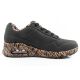 13. Skechers Uno-Loving Love buty sneakersy sportowe damskie modne czarne