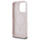 7. Etui Karl Lagerfeld Silicone nauble Heads Print MagSafe na iPhone 16 Pro Max - różowe