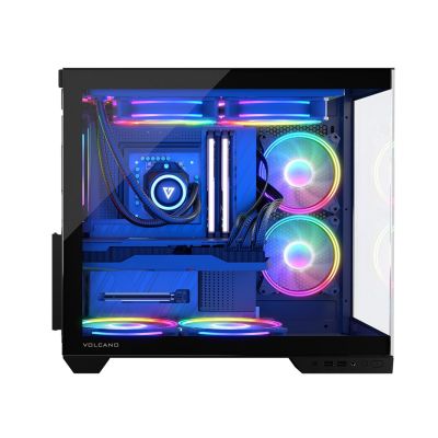 16. MODECOM OBUDOWA VOLCANO PANORAMA APEX ARGB 7F MIDI BLACK