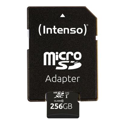 5. Intenso microSD 256GB UHS-I Perf CL10| Performance Klasa 10