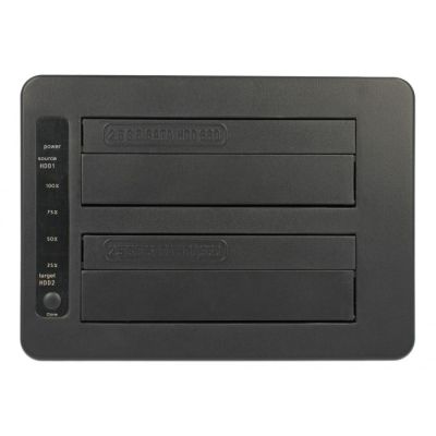 3. Delock USB Type-C 3.1 Stacja dokująca na 2 x SATA HDD / SSD