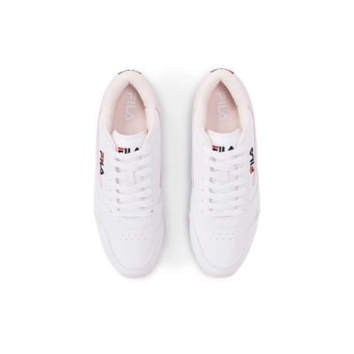 4. Fila Orbit buty sportowe damskie sneakersy modne wygodne lekkie białe różowe