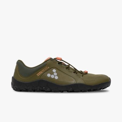 Vivobarefoot PRIMUS TRAIL III ALL WEATHER FG MENS DARK OLIVE (309305-03)