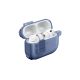 7. Etui AMAZINGTHING Titan Pro Mag Case Clear do AirPods Pro 3 - niebieskie