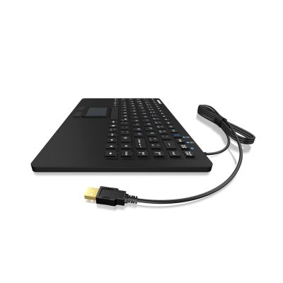 2. KeySonic KSK-5230 IN (DE) klawiatura Biuro USB QWERTZ Niemiecki Czarny