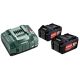 Akumulator METABO 18V 5,2Ah x2 + ładowarka