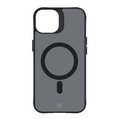 6. Etui 3mk Smoke MagCase z MagSafe na iPhone 15 - półprzezroczyste