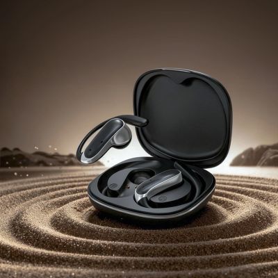 2. Słuchawki Dudao U17Z Bluetooth 5.3 OWS z zausznikami - czarne
