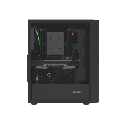 10. FURY OBUDOWA SHOBO SH8F MIDI TOWER Z OKNEM CZARNA