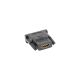 3. Adapter Lanberg AD-0010-BK (HDMI F - DVI-D (24+1) M; kolor czarny)