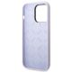 7. Etui Guess Silicone Vintage Gold Logo na iPhone 14 Pro Max - fioletowe