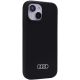 2. Etui Audi Silicone Case do iPhone 15 - czarne