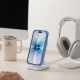 9. Etui Tech-Protect MagPeak MagSafe CC na iPhone 17 - niebieskie matowe