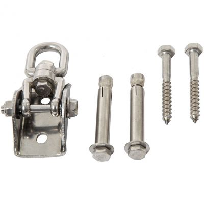 2. Uchwyt hak montażowy obrotowy do hamaka Royokamp 1031385