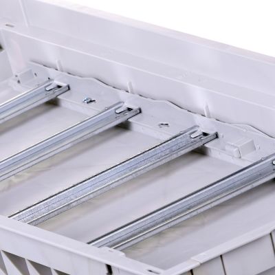 4. PLASTIKOWA OBUDOWA INSTALACYJNA Z DRZWIAMI METALOWYMI, PODTYNK., IP40, 5 RZĘDÓW, 60 MODUŁÓW Noark PM