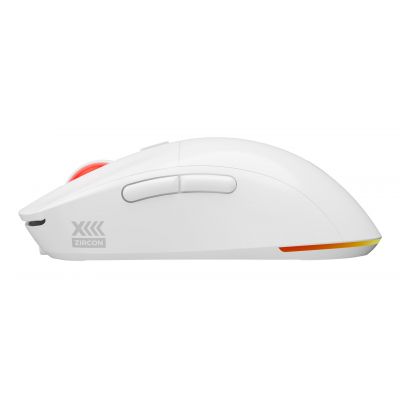 9. GENESIS Zircon XIII myszka Gaming Oburęczny RF Wireless + USB Type-C Optyczny 26000 DPI