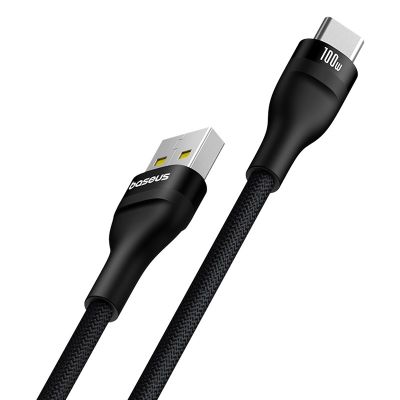 4. Kabel Baseus Flash 2 USB-USB C 100W 1m (czarny)