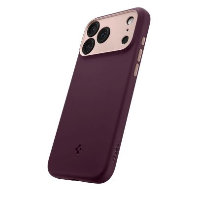 5. Etui Spigen Nano Pop Mag MagSafe na iPhone 17 Pro - bordowe