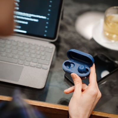8. Teufel REAL blue TWS 3 True-Wireless Słuchawki douszne Bluetooth stalowe - Słuchawki - 20 KHz