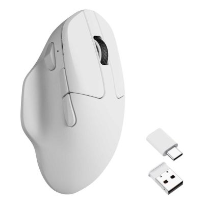 2. Keychron M7-A24 myszka Dom Oburęczny RF Wireless + Bluetooth + USB Type-C Optyczny 30000 DPI