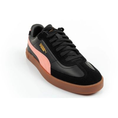 3. Puma buty damskie sportowe CLub II Era sneakersy czarne modne skóra