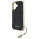 6. Etui Guess 4G Charms Collection na iPhone 16 - czarne
