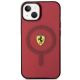 3. Etui Ferrari Translucent MagSafe na iPhone 14 - czerwone