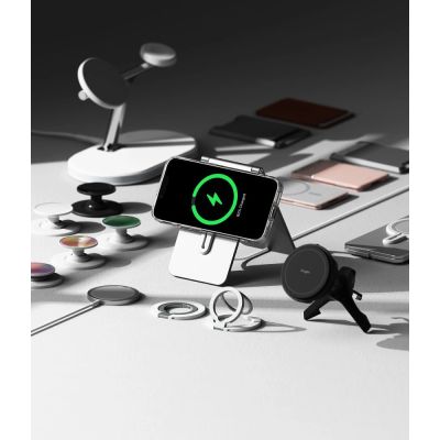 6. Etui Ringke Fusion Magsafe na iPhone 16 - przezroczyste