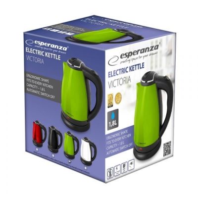 15. ESPERANZA CZAJNIK ELEKTRYCZNY VICTORIA 1.8 L ZIELONY EKK113G