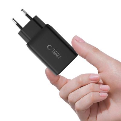 5. Ładowarka sieciowa Tech-Protect NC45W-GAN 2-PORT PD45W - czarne