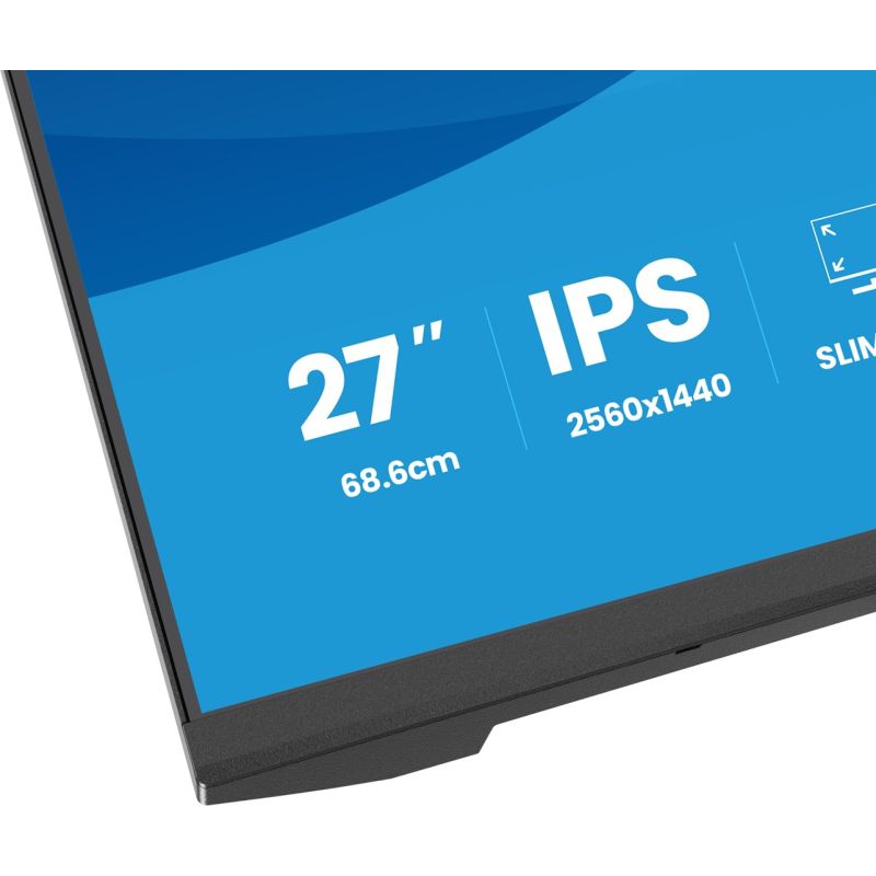 51. iiyama ProLite XB2793QSU-B1 monitor komputerowy 68,6 cm (27") 2560 x 1440 px Quad HD LED Czarny