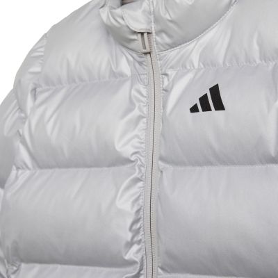 8. Kurtka dla dzieci adidas Synthetic Down Glam srebrna JM8870