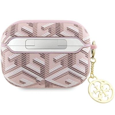 2. Etui Guess GCube Charm na AirPods Pro 2 - różowe