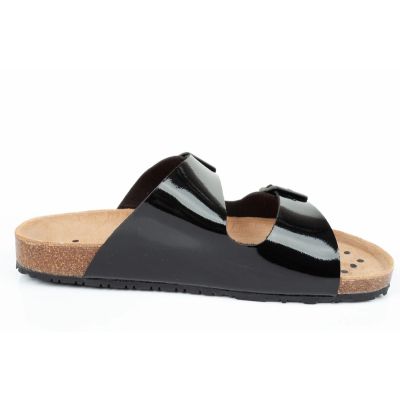15. Klapki robocze Abeba Sandals Black W 8088