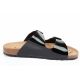 15. Klapki robocze Abeba Sandals Black W 8088