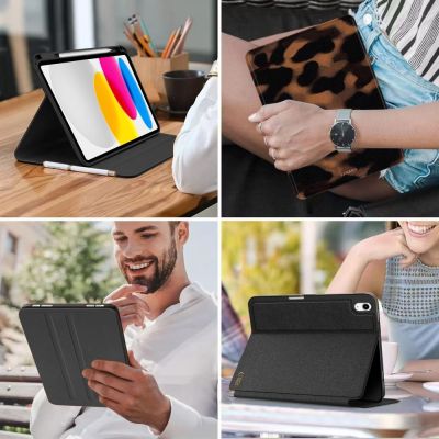 9. Etui Tech-Protect Lamano na iPad 10.9” 10 / 2022 / 11” 11 / 2025 - brązowo-czarne