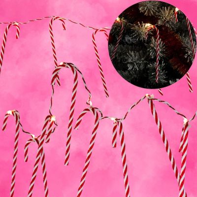 3. LAMPKI GIRLANDA 10 LED LIZAKI LASKI CHOINKOWE CIEPŁY BIAŁY LUCA