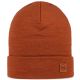 Buff Merino Heavyweight Beanie 11117033010 Brązowe One size