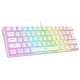 RAMPAGE KLAWIATURA MECHANICZNA GAMINGOWA RADIANT K11 RGB BIAŁA