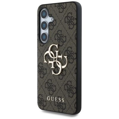 2. Etui Guess Big 4G Logo Classic Logo do Samsung Galaxy S25 brązowy