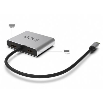 3. Inca ITPC-4T huby i koncentratory USB 3.2 Gen 1 (3.1 Gen 1) Type-C Aluminium