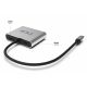 3. Inca ITPC-4T huby i koncentratory USB 3.2 Gen 1 (3.1 Gen 1) Type-C Aluminium