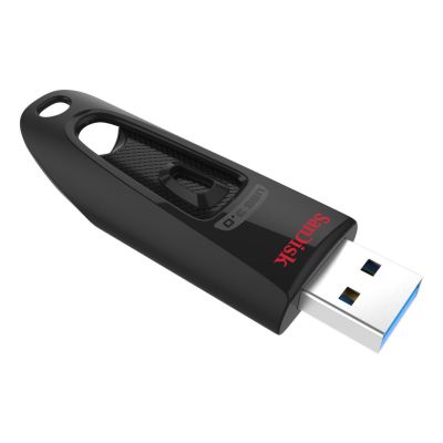 24. Pendrive SanDisk Ultra SDCZ48-256G-U46 (256GB; USB 3.0; kolor czarny)