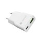 6. NATEC ŁADOWARKA SIECIOWA RIBERA GAN SLIM USB-A USB-C 20W BIAŁA