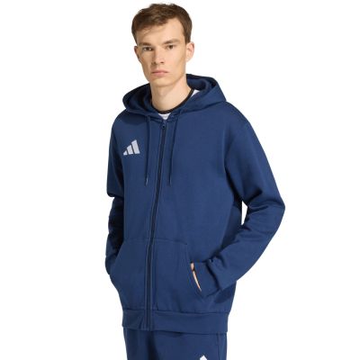 8. Bluza męska adidas Entrada 26 FZ Hoody granatowa KF5946