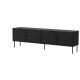 Szafka RTV 4D PALAZZO BIS 201x40x60 czarny mat