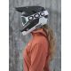 2. Kask rowerowy POC Otocon Race Mips czarno biały